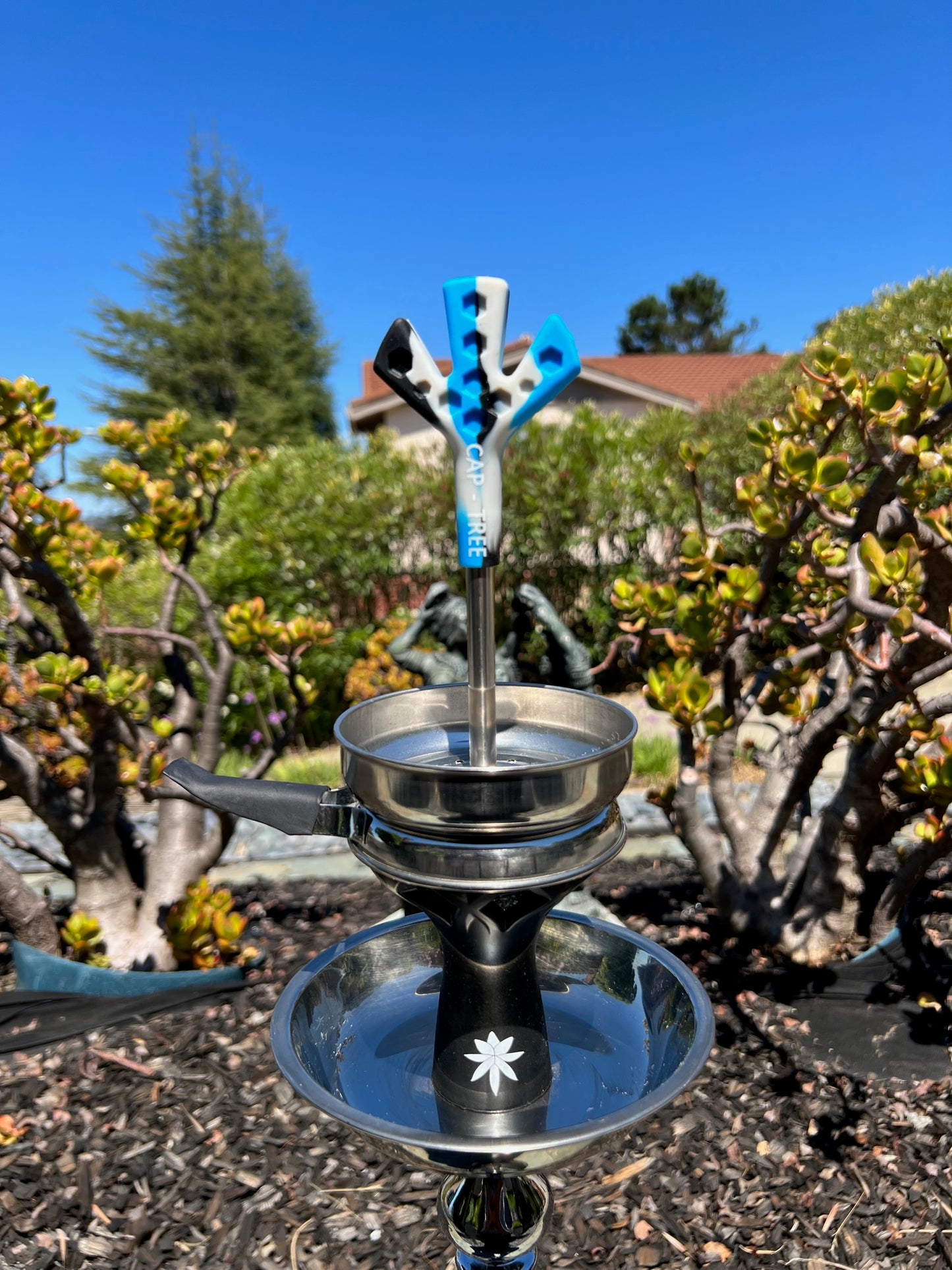 Blue & Gray & Black 3 Way Cap-Tree